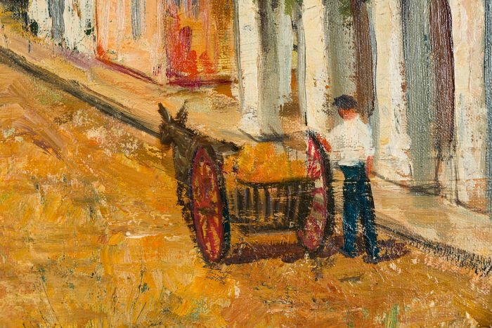 Artwork by Wegener Jürgen, Cadaqués, Made of Oil on canvas