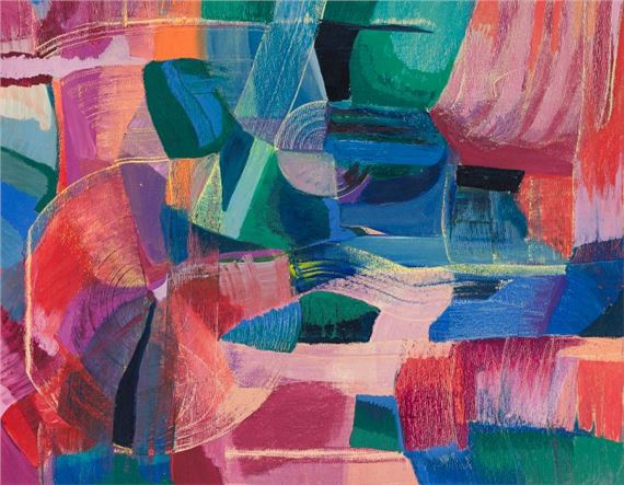 Gudrun Mertes-Frady | Composition IXV, 1990 (1990) | MutualArt