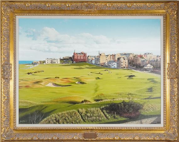 Graeme Baxter | View form the Old Course Hotel St. Andrews | MutualArt