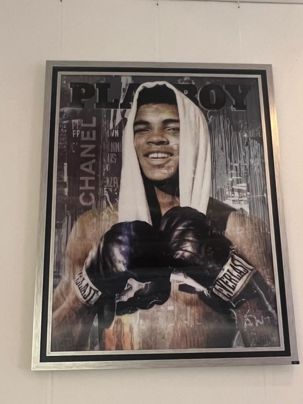 Artwork by Will B., MOHAMED ALI, Made of Mixed media