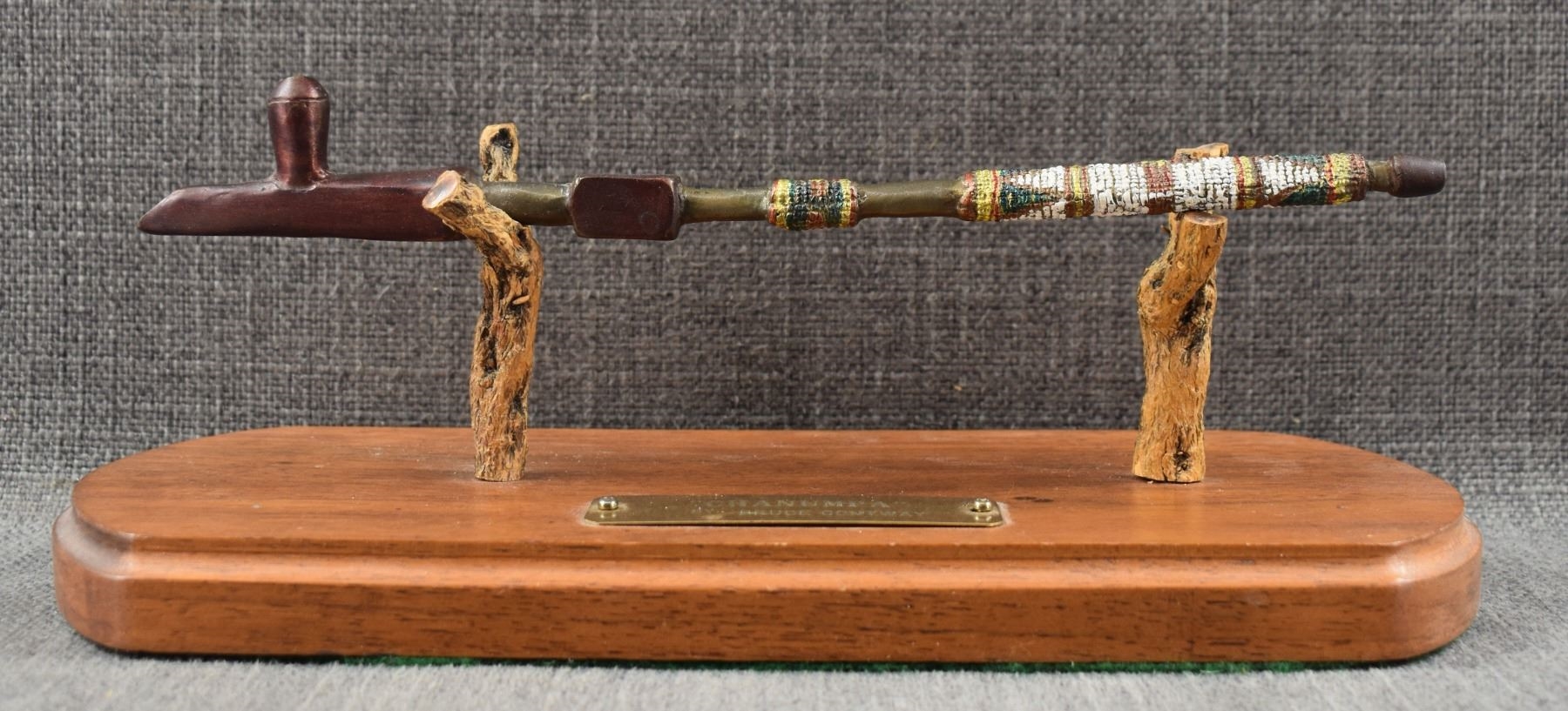 Bruce Contway | WESTERN BRONZE PEACE PIPE (BRUCE CONTWAY) (1980 ...