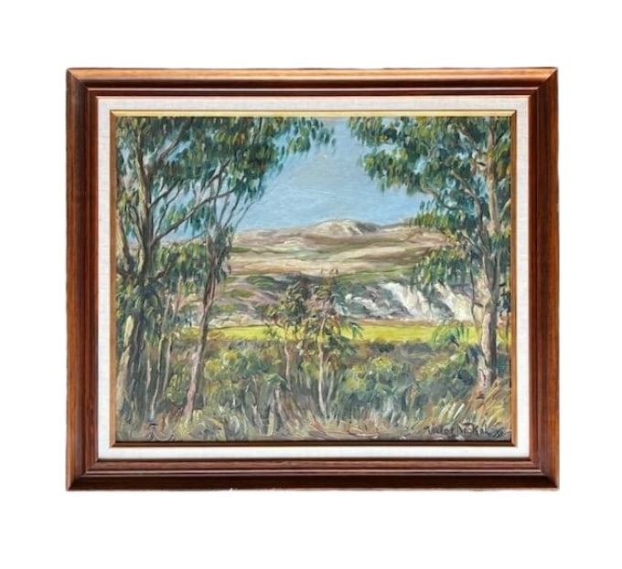 Artwork by Victor Nickel, Victor Nickel, Landscape, 1931, Made of Nickel