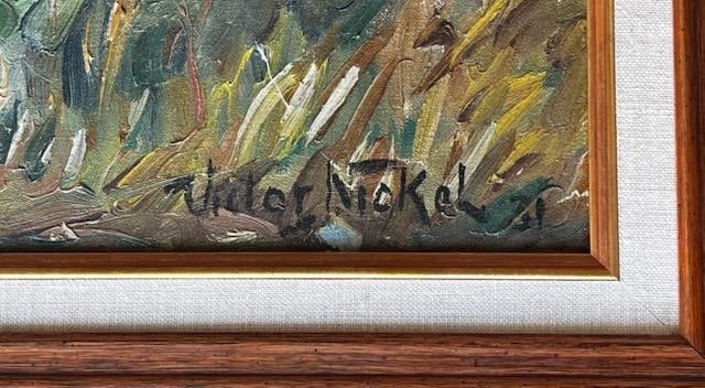 Artwork by Victor Nickel, Victor Nickel, Landscape, 1931, Made of Nickel