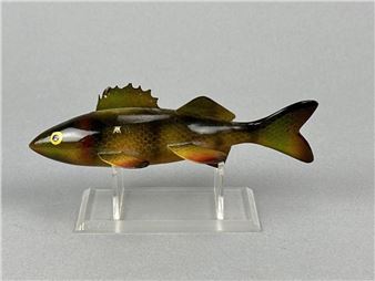 Jack Compton Fish Spearing Decoy - Bud Stewart