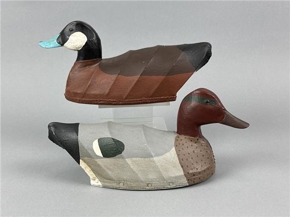 2 William Mosely Duck Decoys - William Mosley
