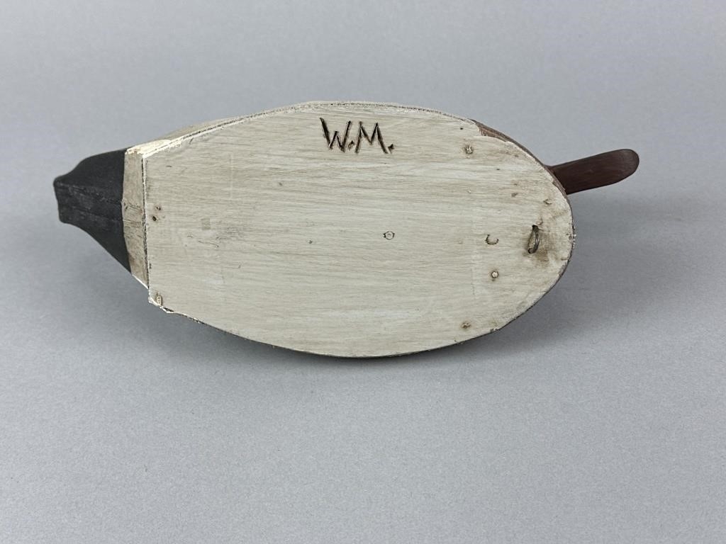 Artwork by William Mosley, 2 William Mosely Duck Decoys, Made of canvas