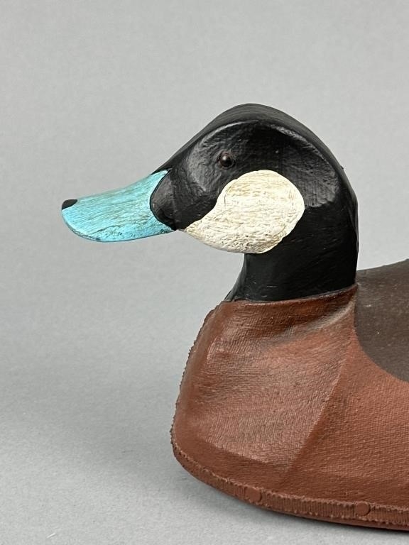 Artwork by William Mosley, 2 William Mosely Duck Decoys, Made of canvas