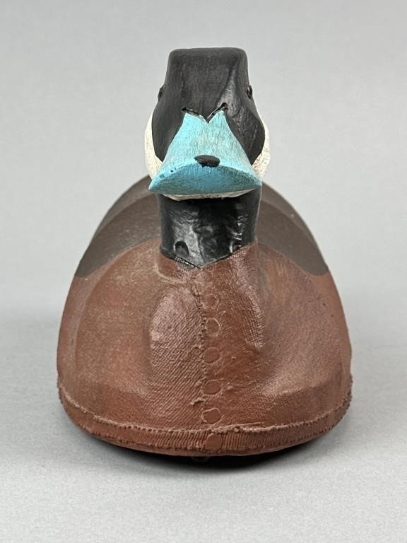 Artwork by William Mosley, 2 William Mosely Duck Decoys, Made of canvas