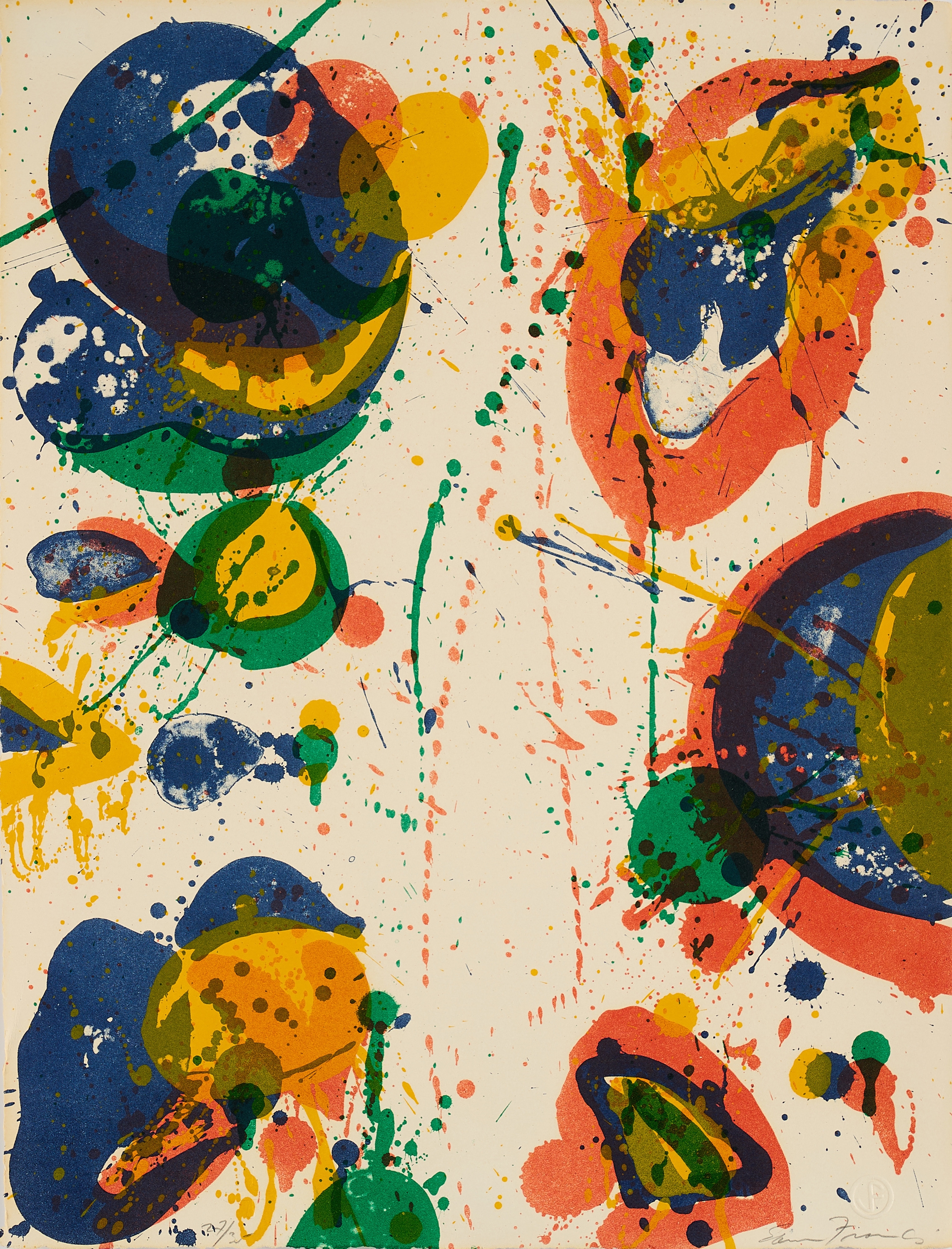 Sam Francis | For Rudd (1963) | MutualArt