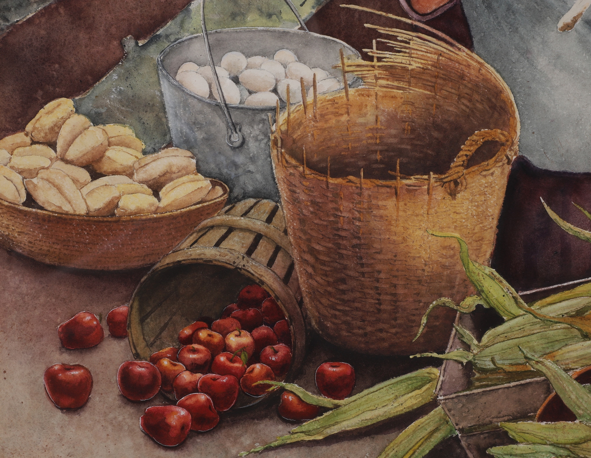 Lee Rommel | Pueblo Market Day | MutualArt