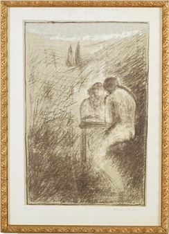 Ruggero Savinio (1934) La sera a Santa Lucia - Ruggero Savinio