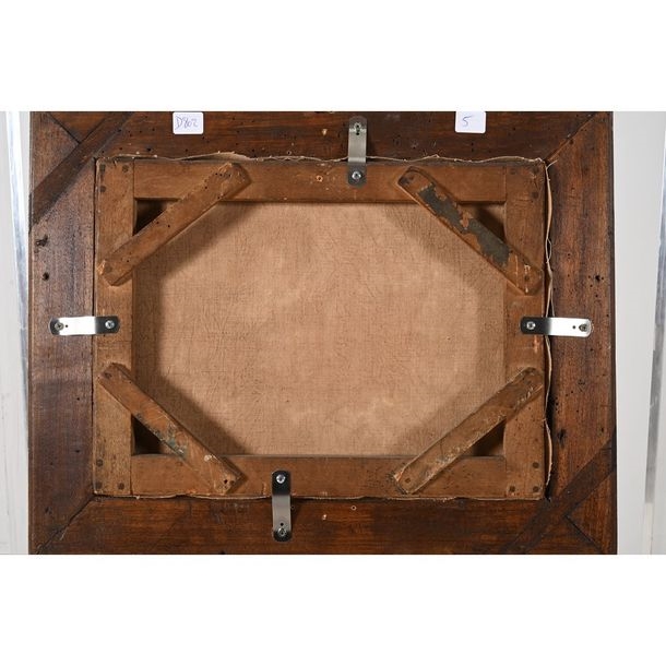 Artwork by Henri Augustin Gambard, Rest during the Flight to Egypt, Made of oil on canvas