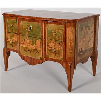 EXCEPTIONAL TRANSITIONAL MAITRISE COMMODE - Andre Antoine Lardin