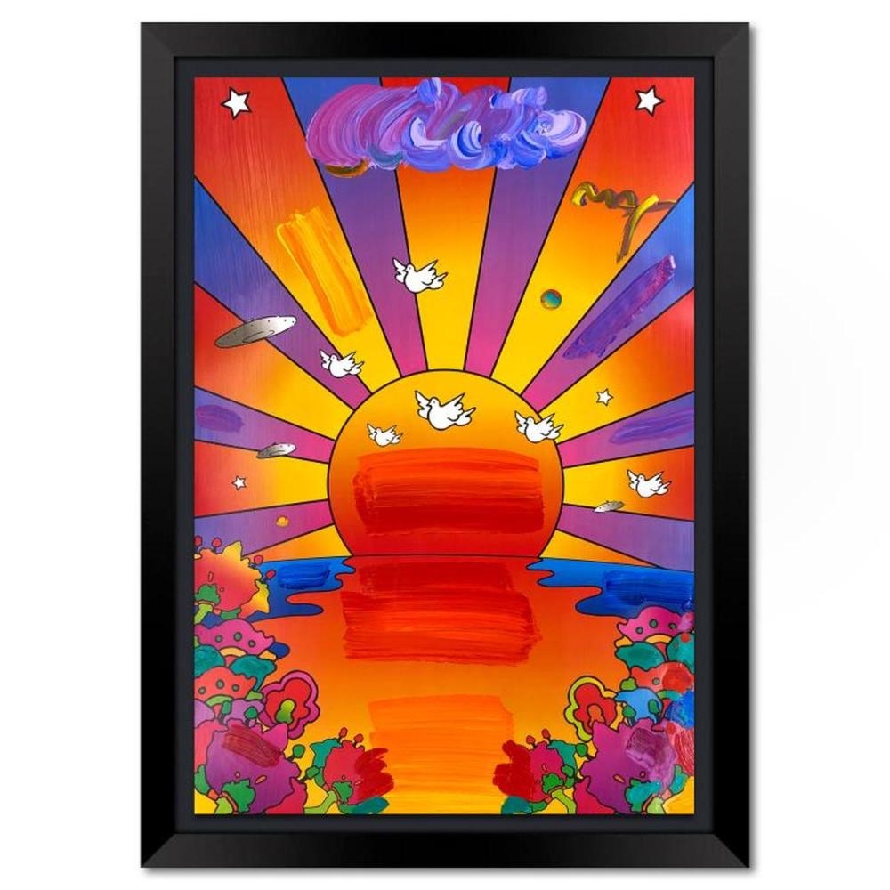 Peter Max | Sunrise 2000 | MutualArt