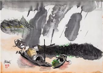 &quot;Barques sur le lac&quot; - Do Phan