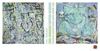 Zam Johnson & Norton Wisdom: Always Something New....Live-Painting Zu Music Von Zam Johnson - Galerie Z22