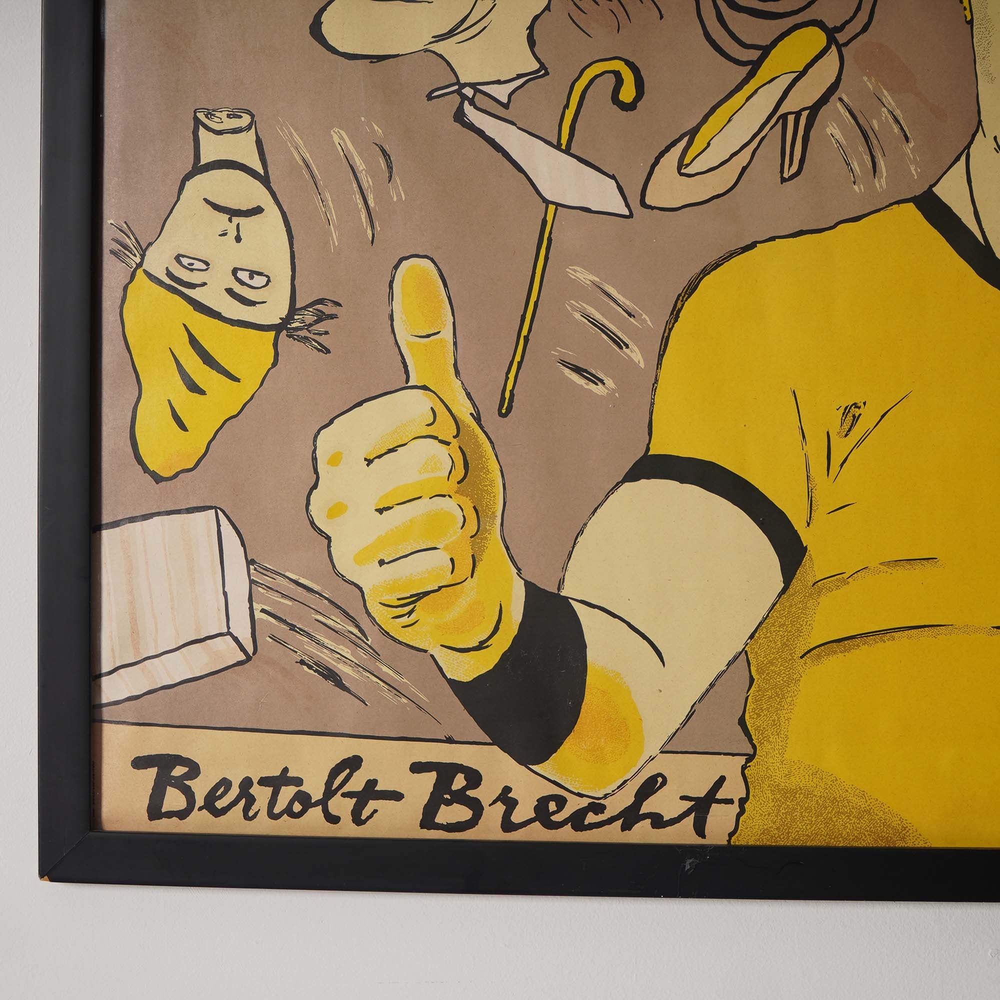 Bertolt Brecht | Theater Poster for Bertolt Brecht's Die Rundkopfe und ...