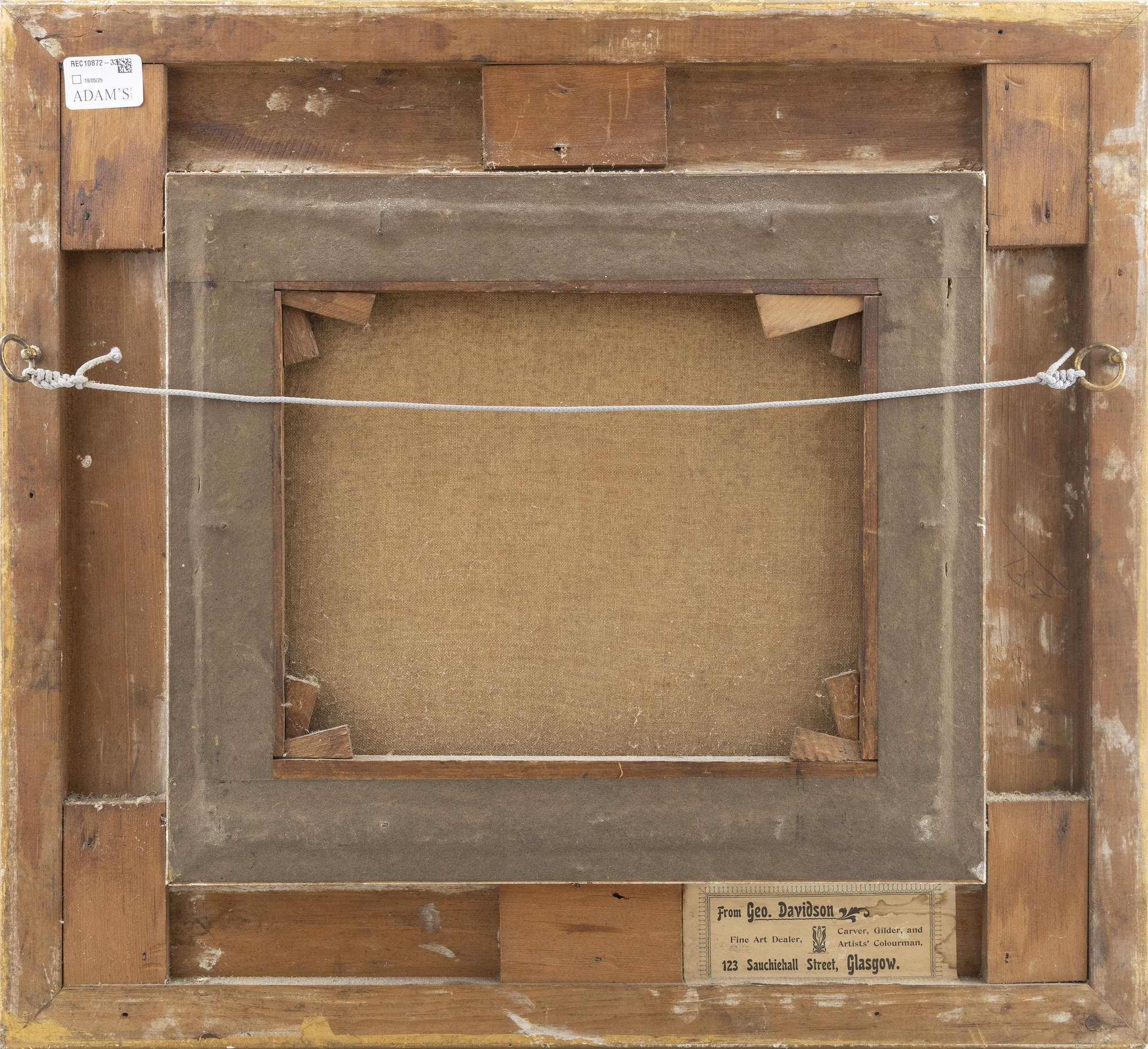 Artwork by Henry Archibald Major, Still Life with a basket of spilled berries on a mossy bank and a bird's nest with eggs, Made of Oil on canvas