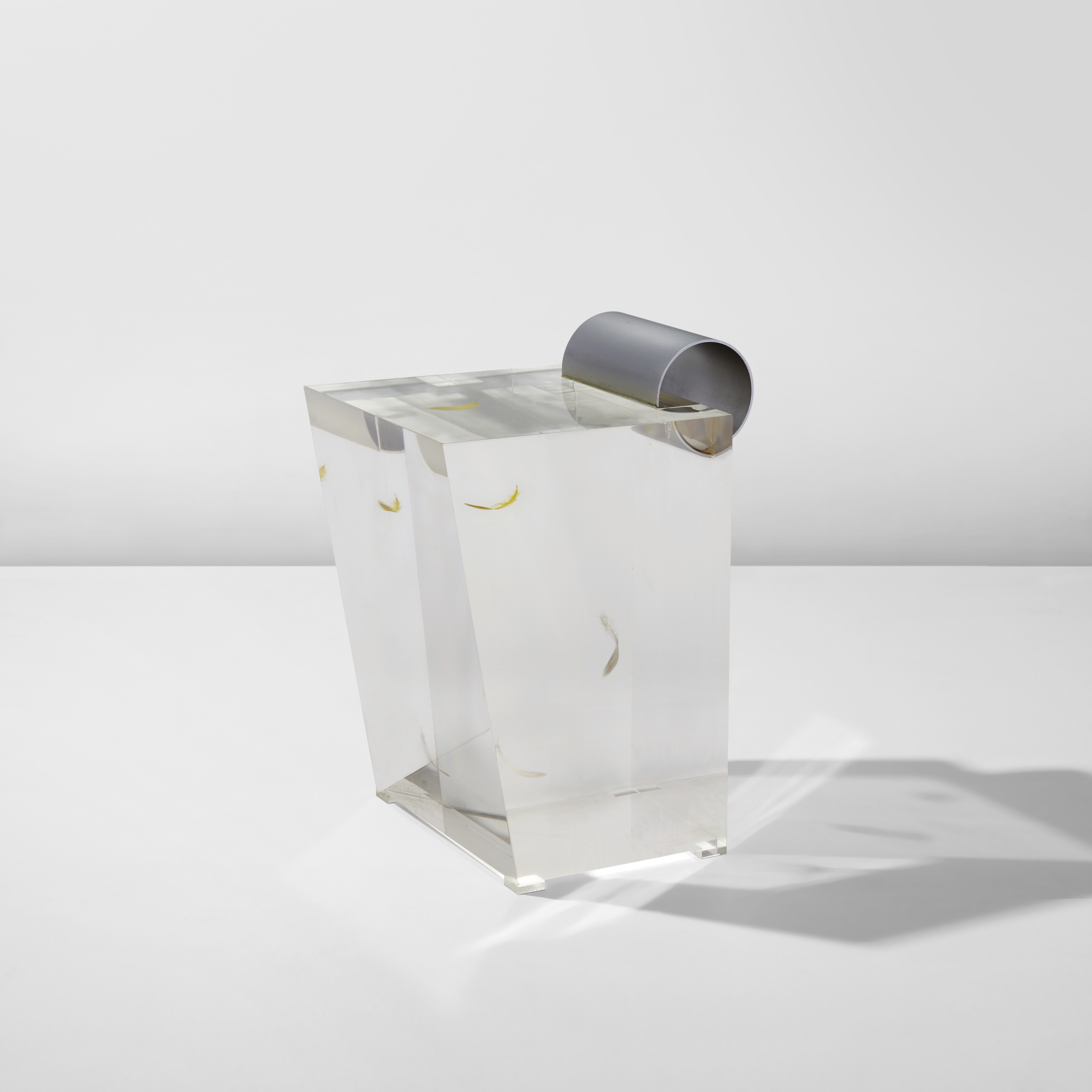 Shiro Kuramata | Acrylic Stool, designed for the Spiral boutique, The ...
