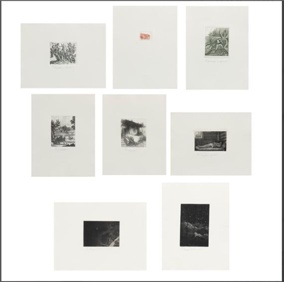 Siete joyas de su grabado - Carlos Alvarado Lang