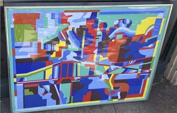 Jacques Cinquin signed & numbered mid century - Jacques Cinquin