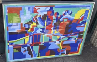 Jacques Cinquin signed & numbered mid century - Jacques Cinquin