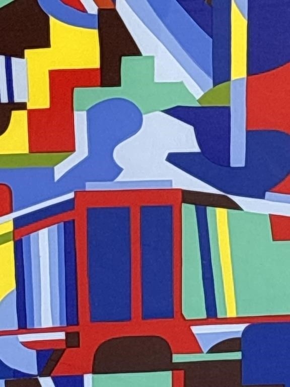 Artwork by Jacques Cinquin, Jacques Cinquin signed & numbered mid century, Made of lithograph