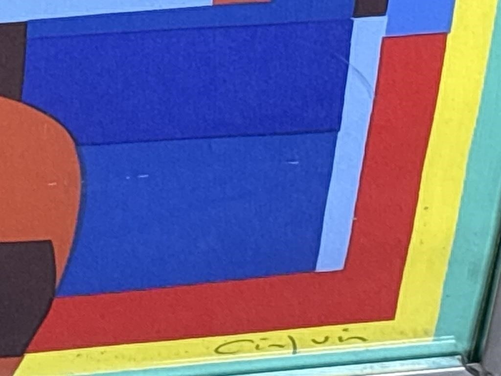 Artwork by Jacques Cinquin, Jacques Cinquin signed & numbered mid century, Made of lithograph