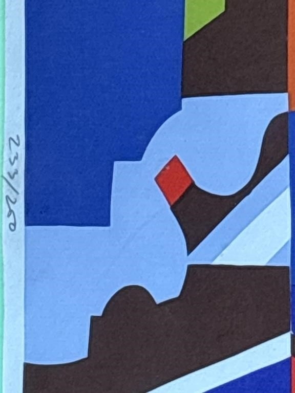 Artwork by Jacques Cinquin, Jacques Cinquin signed & numbered mid century, Made of lithograph