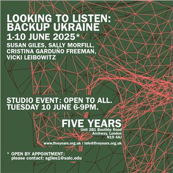 Looking to listen: Backup Ukraine - Five Years