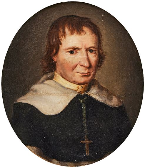 Tillskriven. Porträtt av en man, möjligen föreställande biskop John Connolly av New York - Adolf-Ulrik Wertmüller