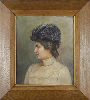 Portret kobiety - Karol Rogalski