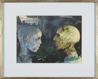 Kompozycja figuralna &quot;Głowy - Ryszard Opaliński