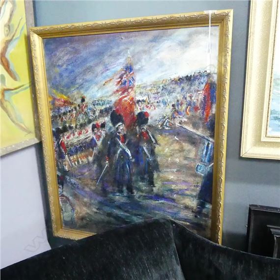 Peter Purcell | FRAMED OIL ON BOARD INKERMAN SIGNED PETER PURCELL H530 ...
