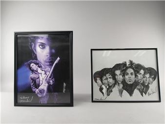 Prince Wall Art Signed By Moises Suriel - Moises Suriel