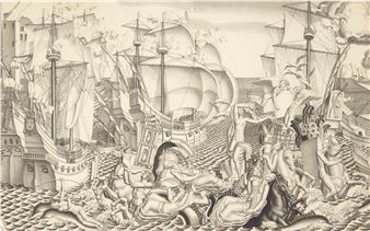 When Art Deco ruled the waves: designs by Jean Dupas for the SS Normandie