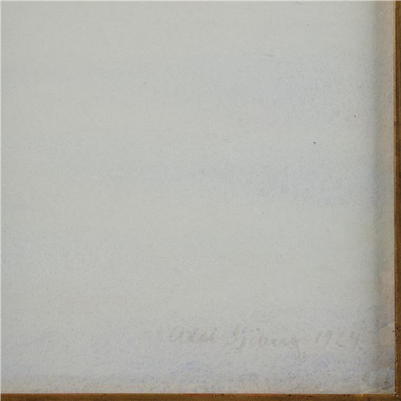 Axel Sjöberg | Snö” (Snow), motif from Sandhamn (1924) | MutualArt
