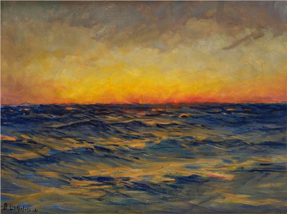 Hav i soluppgång" ("Sea at sunrise