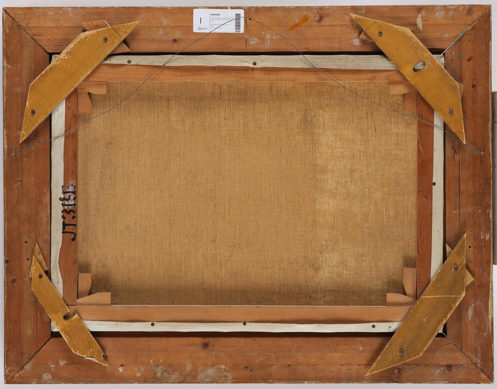 Artwork by Bruno Liljefors, Flying wild ducks in the reeds, Made of Canvas