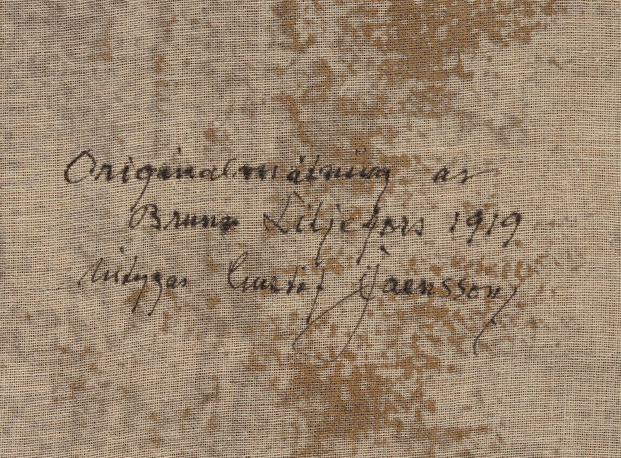 Artwork by Bruno Liljefors, Fox in winter landscape, Made of Oil on canvas