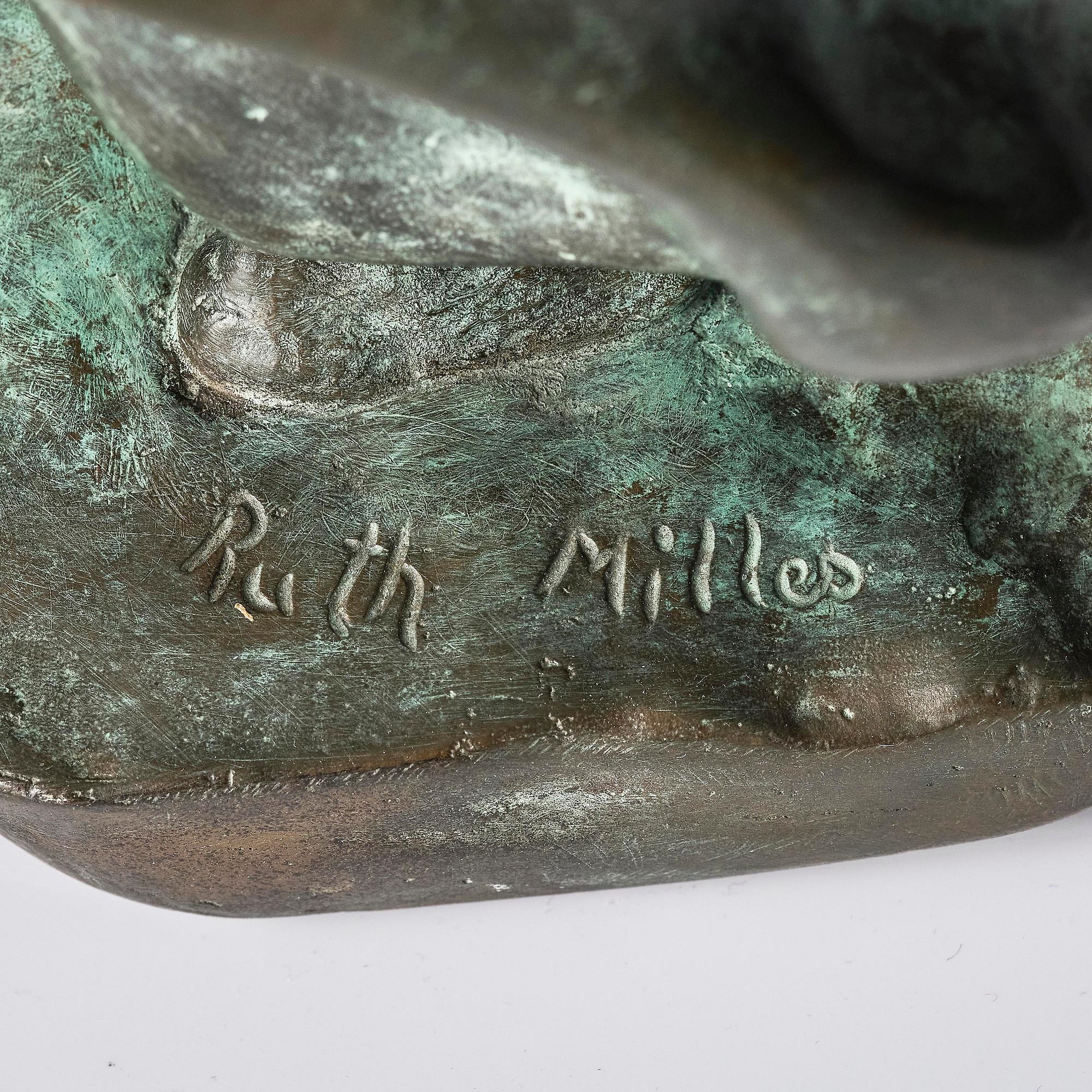 Ruth Anna Maria Milles | Flicka i blåst | MutualArt