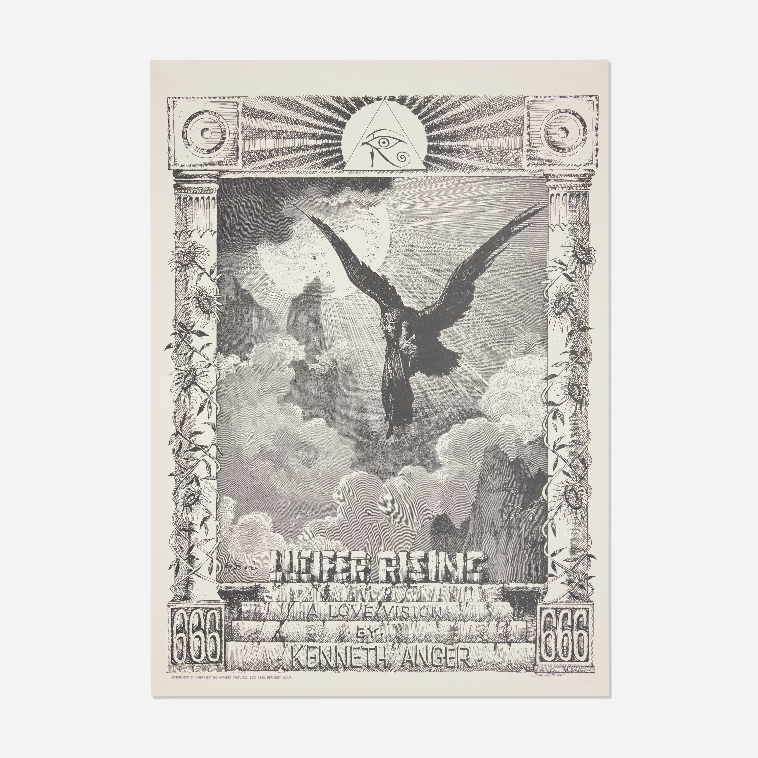 Kenneth Anger | Lucifer Rising poster (1972) | MutualArt