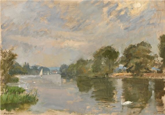 Charles Hardaker | The Thames near Cookham | MutualArt