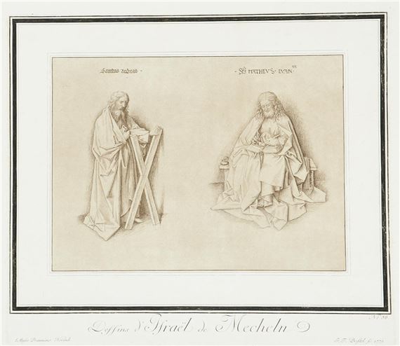 Die 12 Apostel by Johann Gottlieb Prestel, 1779