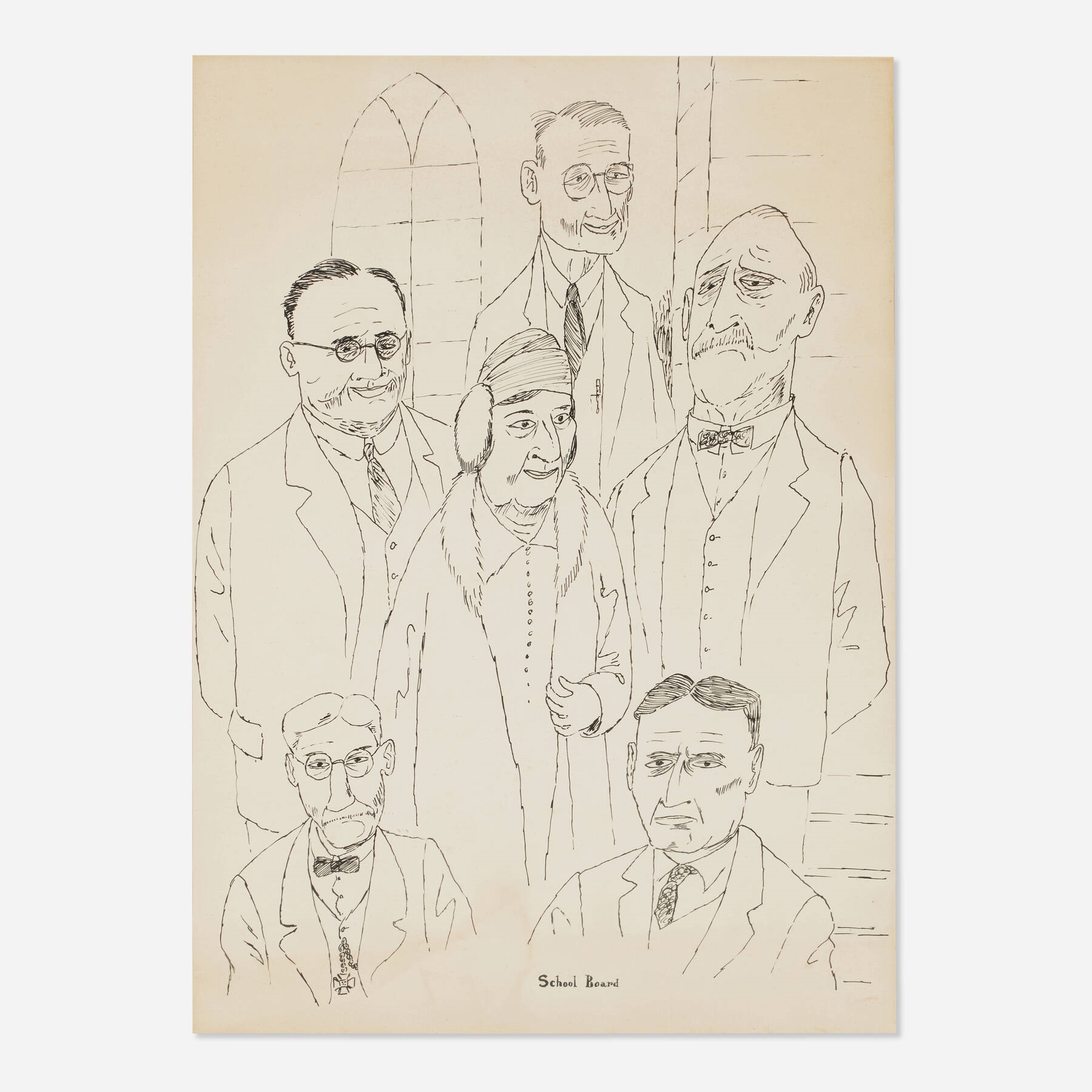 Ben Shahn | School Board | MutualArt
