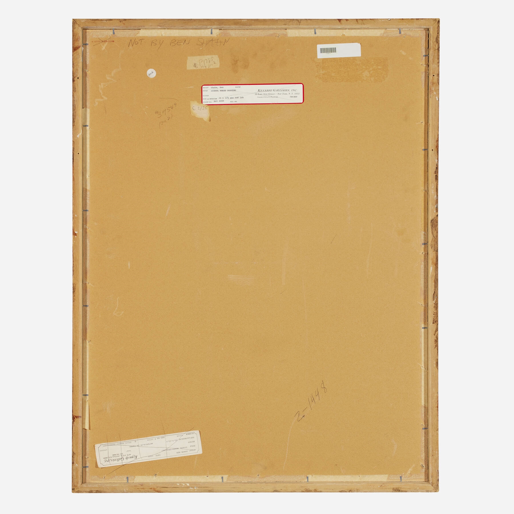 Ben Shahn | School Board | MutualArt