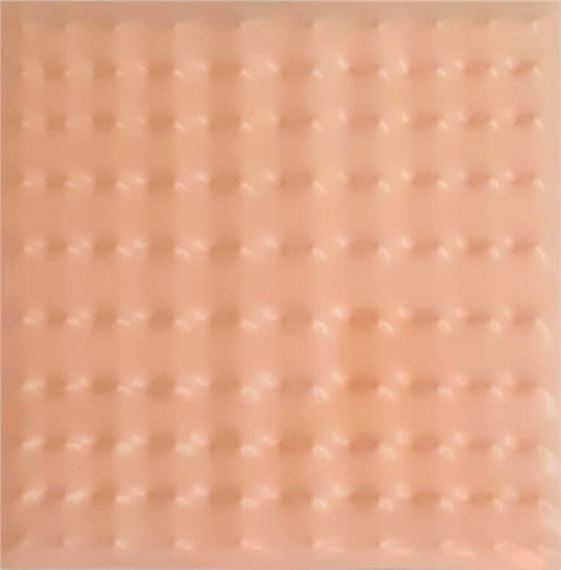 ESTROFLESSIONE by Enrico Castellani, 1968