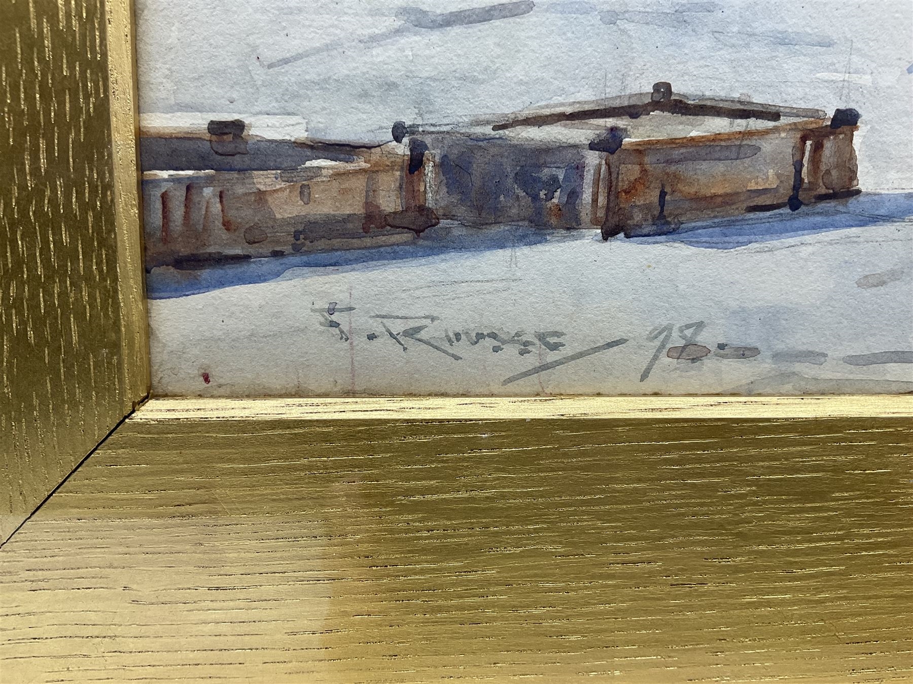 Frank Rousse | 'Whitby Fish Market' - Outside the Marine Hotel (98 ...