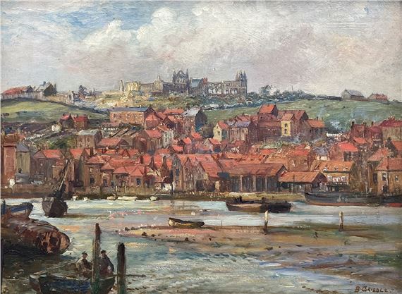 'Whitby' by Bernard Finegan Gribble, dated 1923