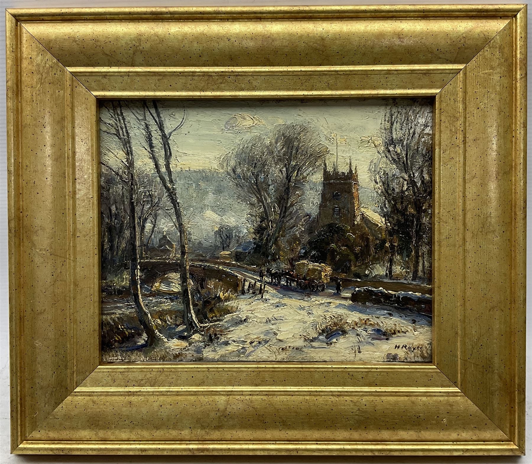 Herbert Royle | Church in Winter | MutualArt